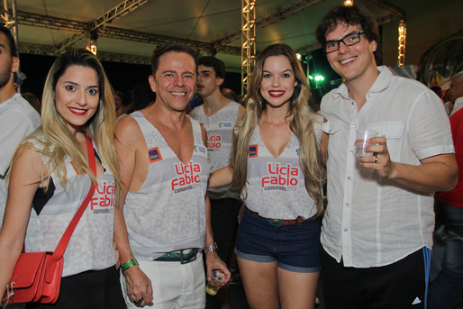 Katy Fraga, Fernando Monteiro, Clecia Fraga e Gustavo Faro