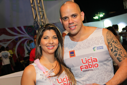 Liziane Arouca e Fabricio Lemos