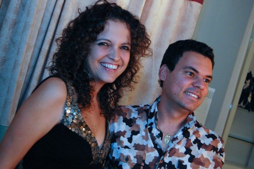 Tatiana Amorim e Leandro Reis