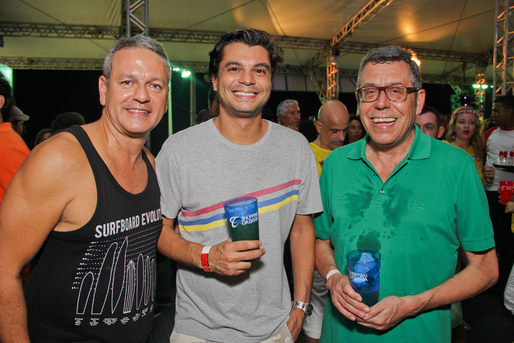 Claudio Almeida, Mateus Paiva e Joseph Maria