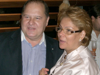 Amador Moura e Katia Sampaio