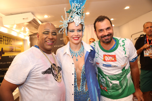 Ailton Graça, Leandra Leal e Alê Youssef