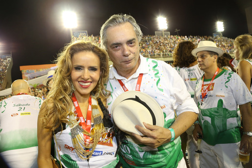 Leona Cavalli e José Rubens Chachá