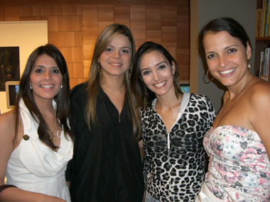 Tatiana Amorim, Lara Caires, Pamela Alvim e Fernanda Barata