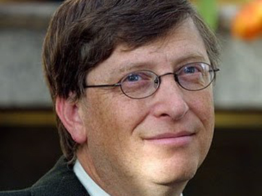 10-William Gates 3º, fundador da Microsoft.