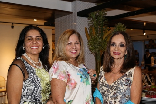 Laura Tanuri, Rita Magalhães e Verinha Luedy