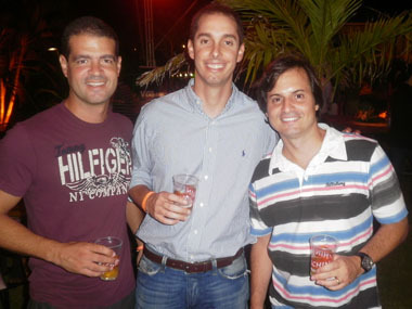 Daniel Garrido, Americo Bartilotti e Renato Perreira Junior