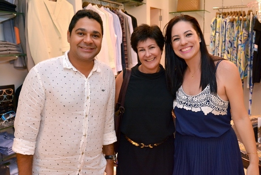 Elivan Assunção, Paula Gaya e Lilian Percia