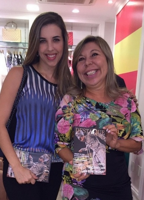 Lídia Salles e Juju Luz