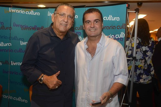 Galvão Bueno e Ricardo Chaves