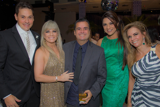 Artur Gallas, Patricia e Ricardo Chaves, Monica Gallas e Angela Freitas