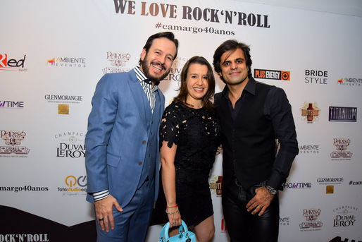 Celso Zucatelli, Ana Claudia Duarte e Joao Camargo