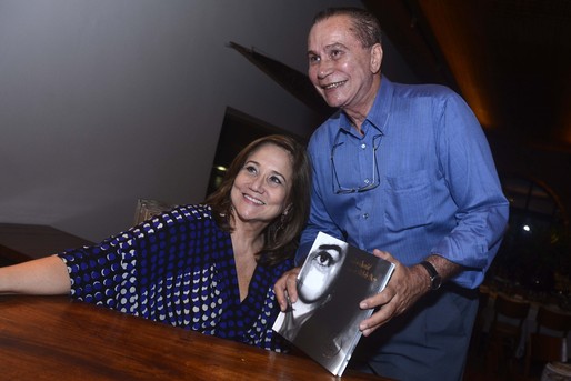 César Romero com Michelle Marie