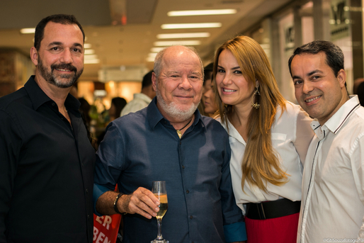 Benny Rosset, Duda e Aline Mendonça e Ginno Larry