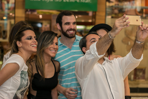 Selfie da turma animadíssima!