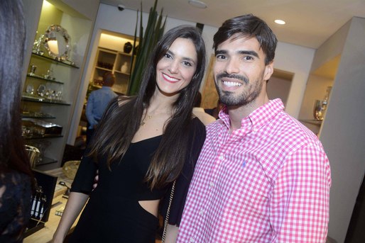 Aline Carneiro e Ruy Bisneto