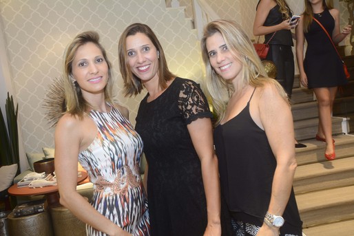 Isabela Barreto, Rebeca Machado e Paloma Melo