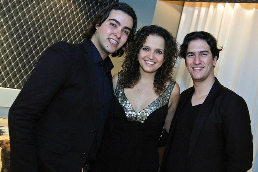 Marcelo Borges, Tatiana Amorim e Arthur Athayde