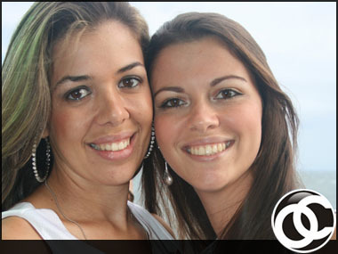 Aline Santos e Carol Ribeiro