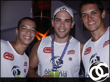 Gildo Moraes, Atila Cosenza e Rafael Rocha