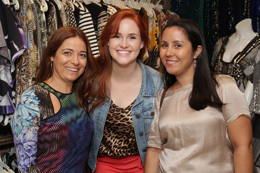 Sheila Auster, Mai Saraiva e Isabela Nascimento