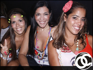 Graciela Saad, Juliana Valente e Renata Pereira