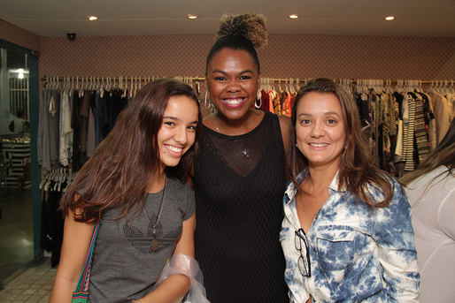 Victoria Almeida, Kamila Barreto e Izabel Almeida