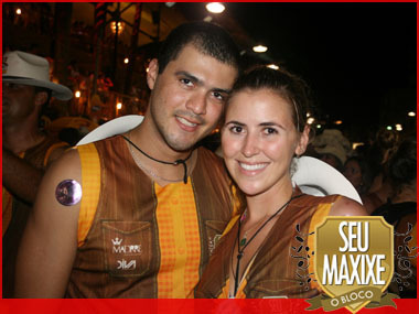 Alfredo Rodrigues e Alana Abreu