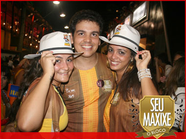 Manuela Trindade, Cristian Sena e Fernanda Sena