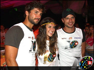 Marcio Pedreira, Fernanda Paes Leme e Cassio Reis