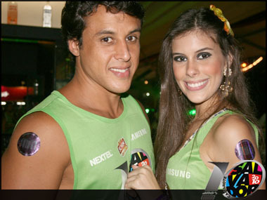 Laís Amoedo e André Argolo