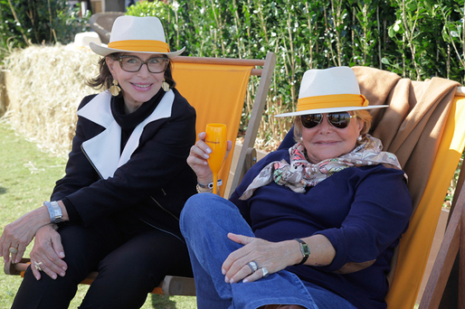 Gilda Souza Aranha e Dolores Gonzales