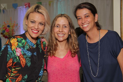 Rebeca Ernesto, Monalizza Lima e Alessandra Hattori