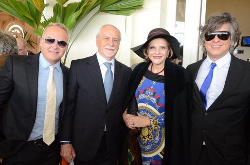 Andre Finger, Enrique e Maria Vitoria Rieara e Leandro Fortino