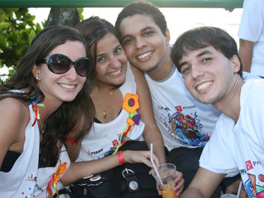 Laricia Temporal, Isabela Navarro, Danilo Nunes e Fernando Emerenciano