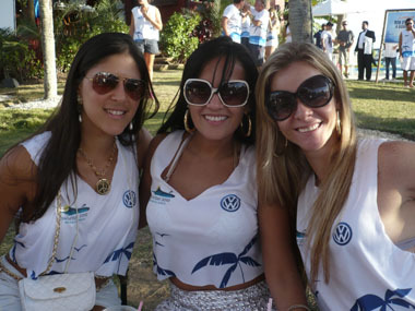 Eva Lins, Fabiana Medeiros e Marja Ferreira