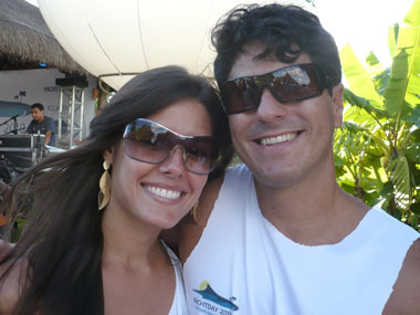 Maíra Medrado e Jamil Acruz