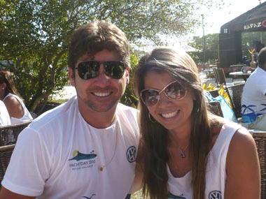 Tatiana Carvalho e Glauber Morais.