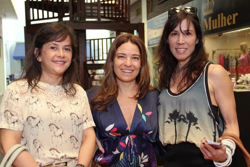 Elcia Martins, Sheila Auster e Maria Clara Prudente