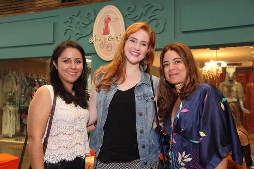 Isabela Nascimento, Mai Saraiva e Sheila Auster