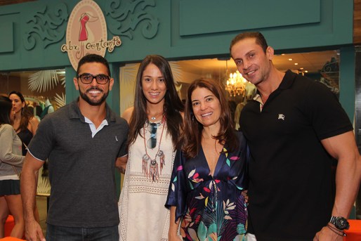 Jonathan Melo, Ana Paula Lima, Sheila Auster e Roberto Meirelles