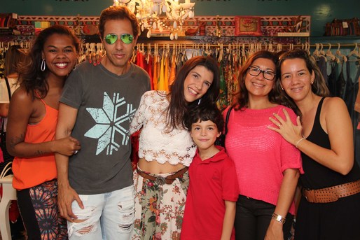 Kamila Barreto, Lielson Nascimento, Carla, Cristina, Debora Muricy e Pedro Geiger_