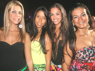 Gabi Cleni, Alessandra Moreira, Leidiane Silva e Lubia Gomes