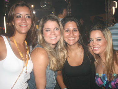 Ximene Obregon, Carol Liborio, Cintia Campelo e Rebeca Cavalcanti