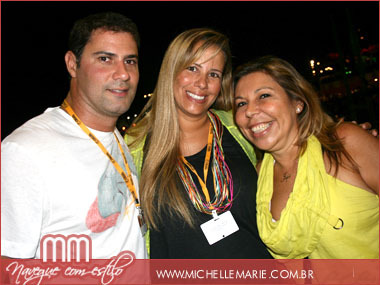 Cintia Guirra, Paulo Artur e Juju Luz