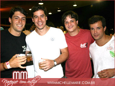 Pedro Folha, Andre Corro, Ricardo Martinez e Rafael Hardman