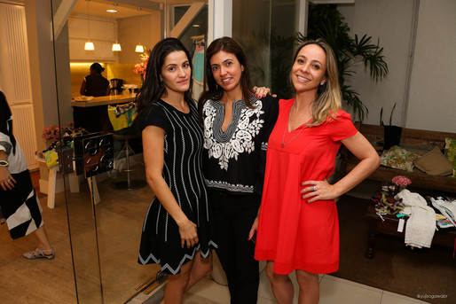 Carolina Rios, Ticyana Carvalho e Andressa Ferreira