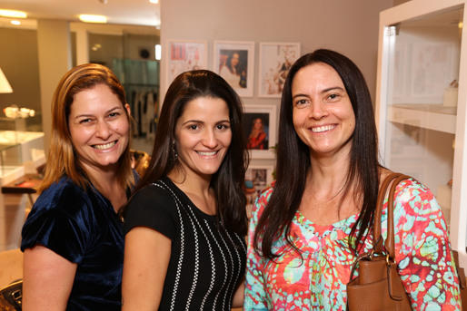 Herika Pedrosa, Carolina Rios e Luciana Vidal