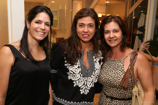 Patricia Serravalle, Ticyana Carvalho e Simone Selem