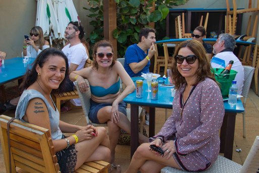 Alessandra Metting, Telma Alvarenga e Sheila Auster